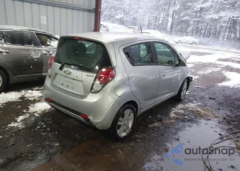 2015 Chevrolet Spark Ls Manual from USA, damaged, VIN KL8CA6S90FC739099